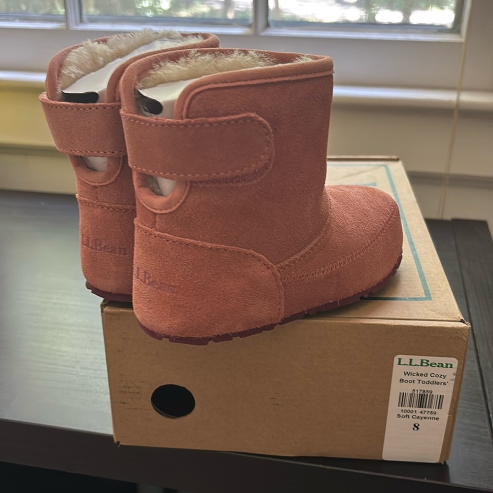 L.L. Bean Pink Wicked Cozy Toddler Boot